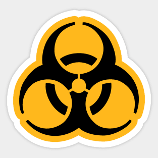 Biohazard Sticker